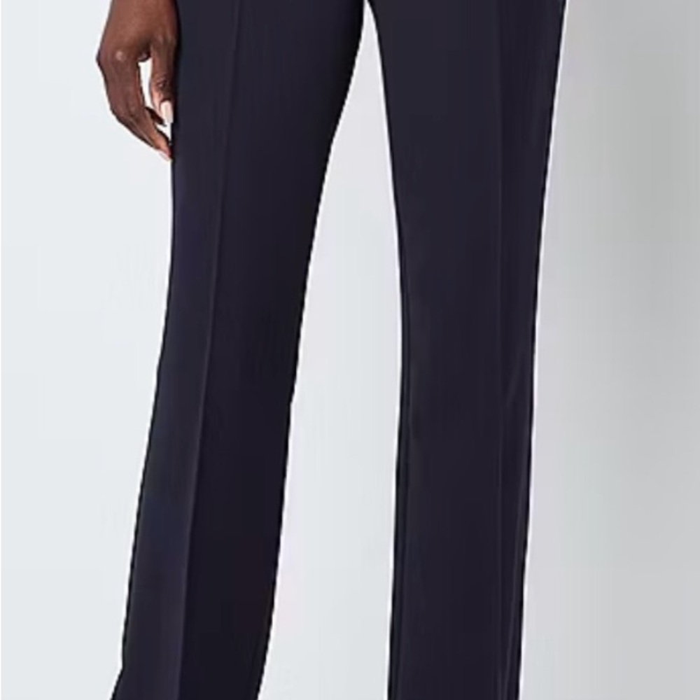 103- Liz Claiborne Classic Navy polished Trousers